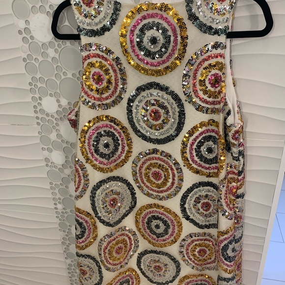 Sequined Trina Turk Party Dress - Picture 7 of 8